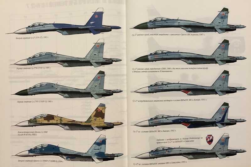 OTH-034 Су-27. История истребителя (Автор - Андрей Фомин, М., РА Интервестник 1999, 272 стр., фотографии, схемы, чертежи)