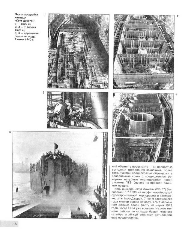 OTH-372 Истребители линкоров. Американские суперлинкоры типа «Саут Дакота» (Автор - Виктор Чаусов, М., ЭКСМО, серия «Война на море», 2010)