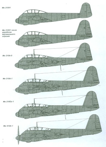 OTH-401 `Разрушители` Люфтваффе Bf-110, Me-210, Me-410 (Андрей Харук)