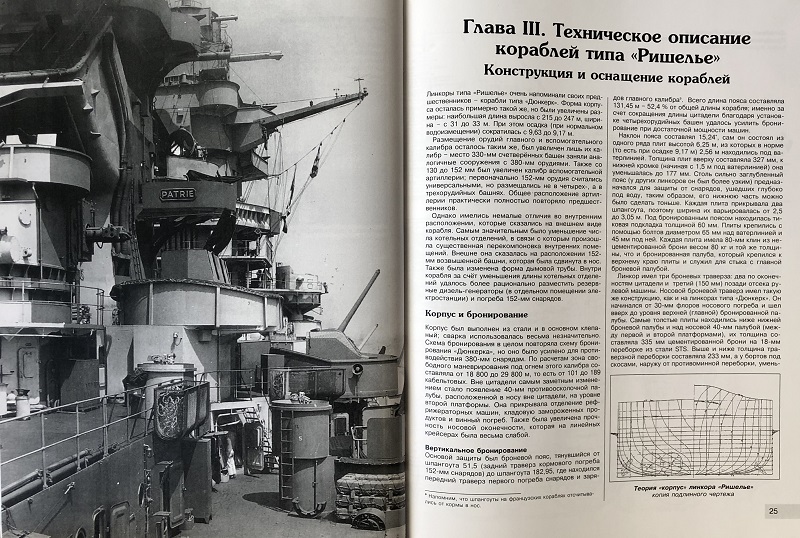 OTH-607 Линкоры «Ришелье» и «Жан Бар». Лучшие корабли французского флота (Автор - Трубицын С.Б., М., ЭКСМО, 2016)