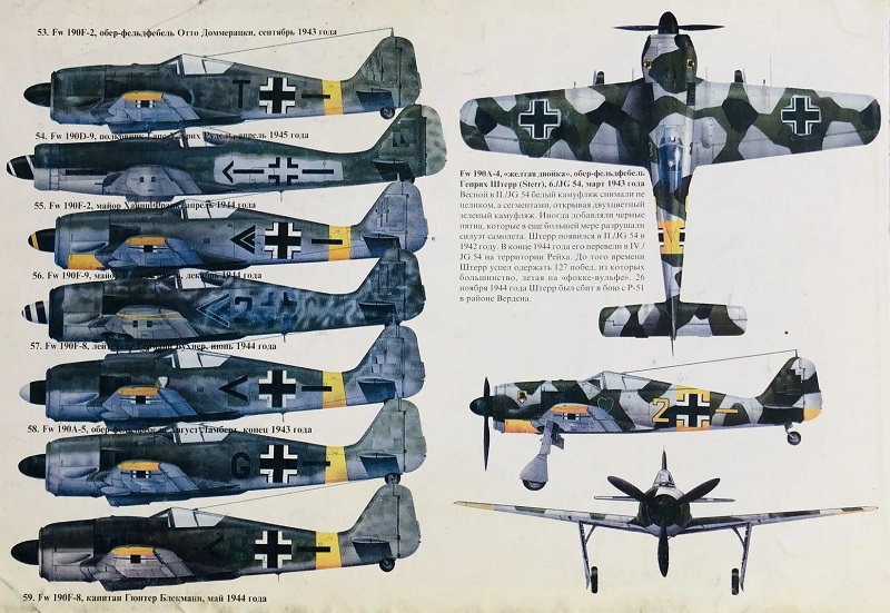 TRN-035 Асы Люфтваффе. Пилоты FW-190 на Восточном фронте. Серия «Война в воздухе» №35