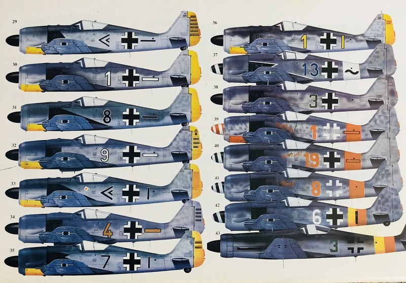 TRN-036 Асы Люфтваффе. Пилоты FW-190 на Западном фронте. Серия «Война в воздухе» №36