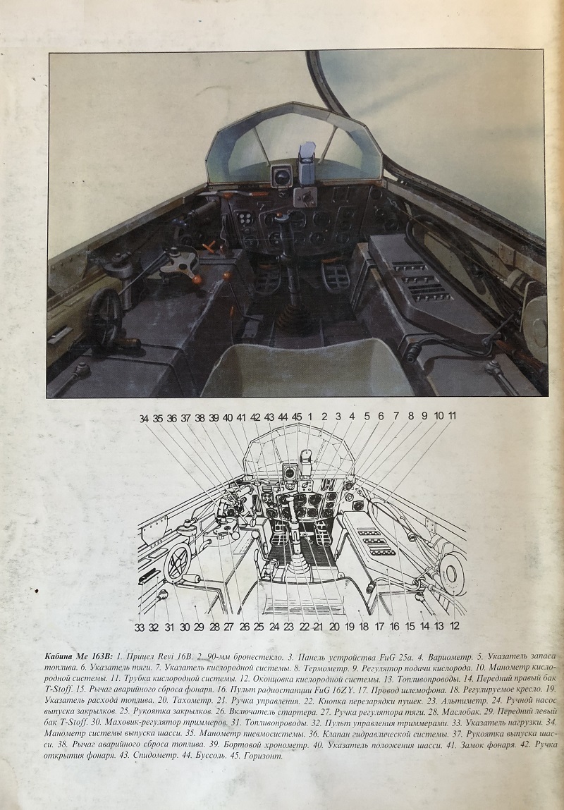 TRN-038 Мессершмитт Me-163. Германский ракетный истребитель. Серия «Война в воздухе» №38