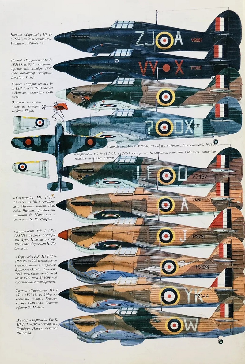TRN-073 Hawker Hurricane («Харрикейн»). Часть 1. Серия «Война в воздухе» №73
