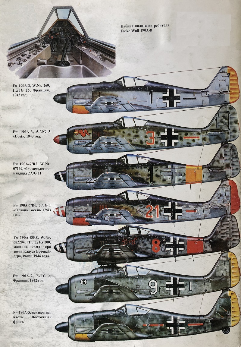 TRN-081 Focke-Wulf FW-190 A/F/G. Часть 2. Серия «Война в воздухе» №81