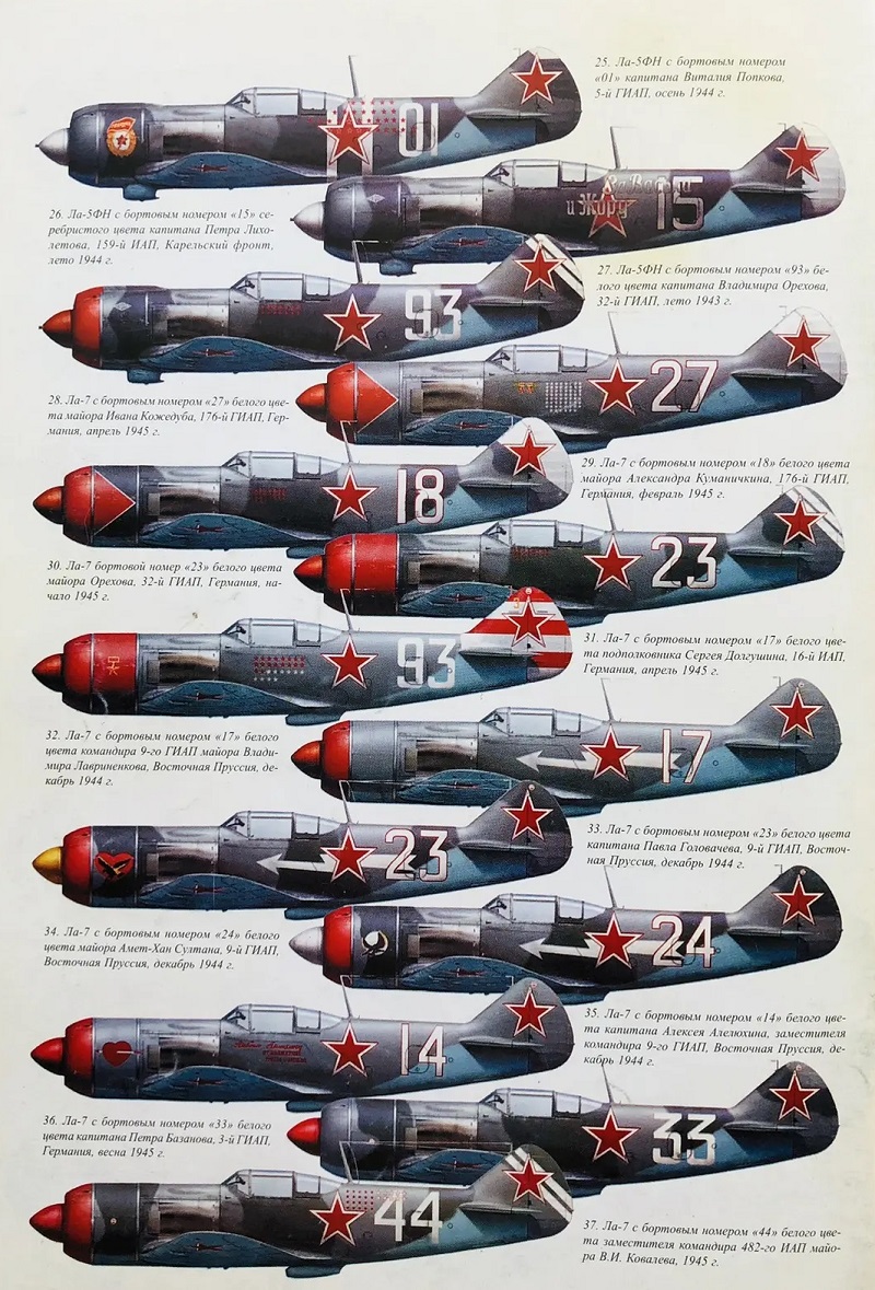 TRN-096 Советские асы пилоты ЛаГГ-3, Ла-5, Ла-7. Серия «Война в воздухе» №96