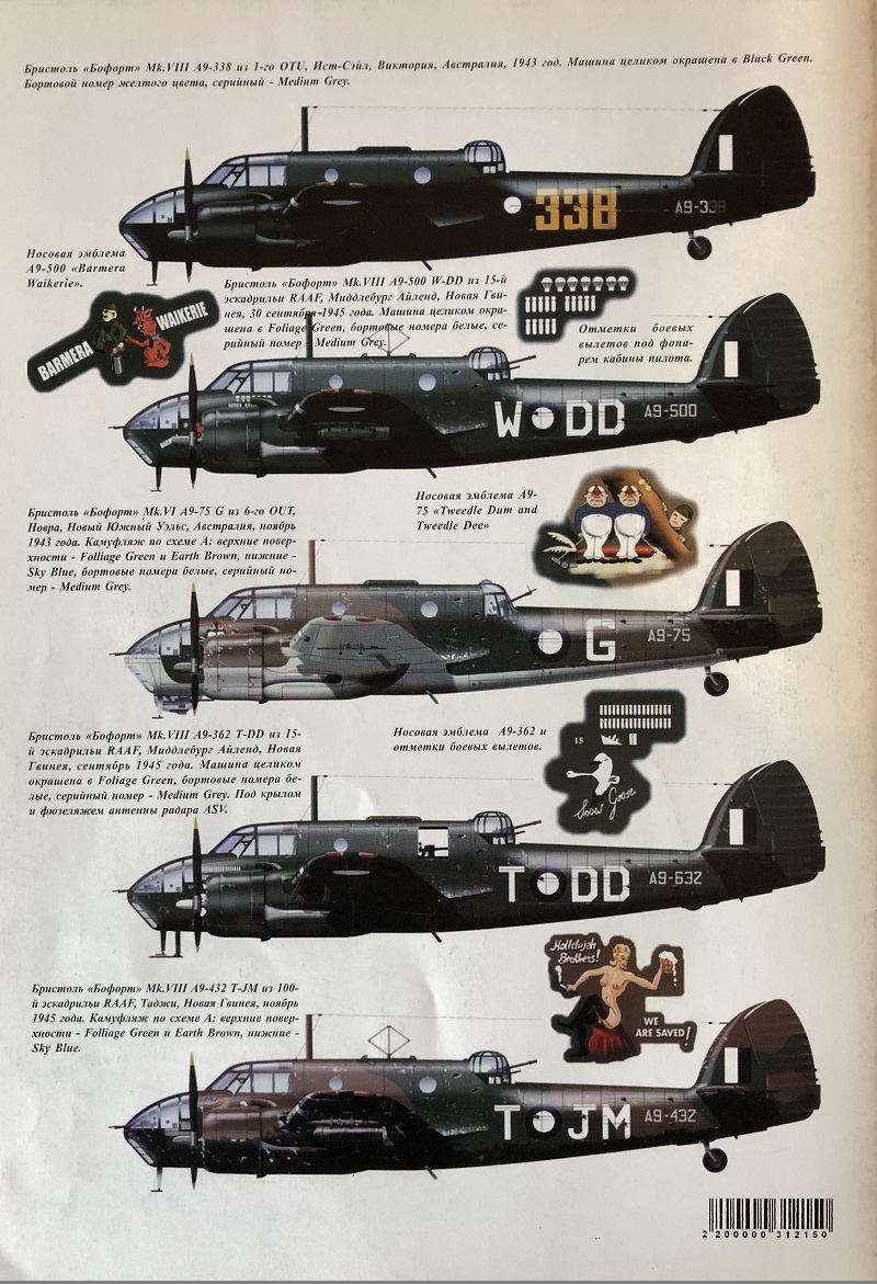TRN-144 Bristol Beaufort (Бристоль «Бофорт»). Серия «Война в воздухе» №144