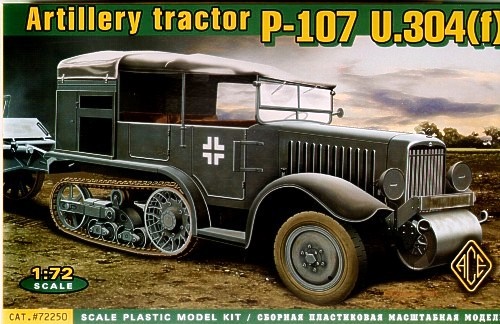 ACE-72250 1/72 P.107 U.304(f) Artillery tractor немецкий артиллерийский тягач - сборная модель ** SALE !! ** РАСПРОДАЖА !!