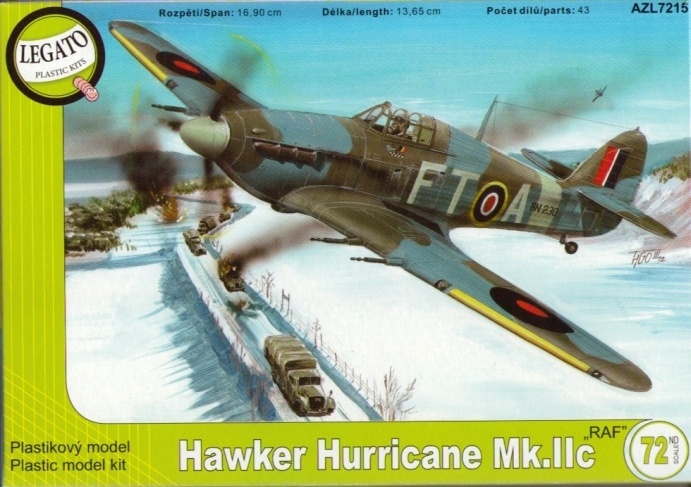 LEG-AZL7215 Legato Models 1/72 Hawker Hurricane Mk.IIC британский истребитель Второй мировой войны сборная модель ~~ SALE !! *** РАСПРОДАЖА !! ~~