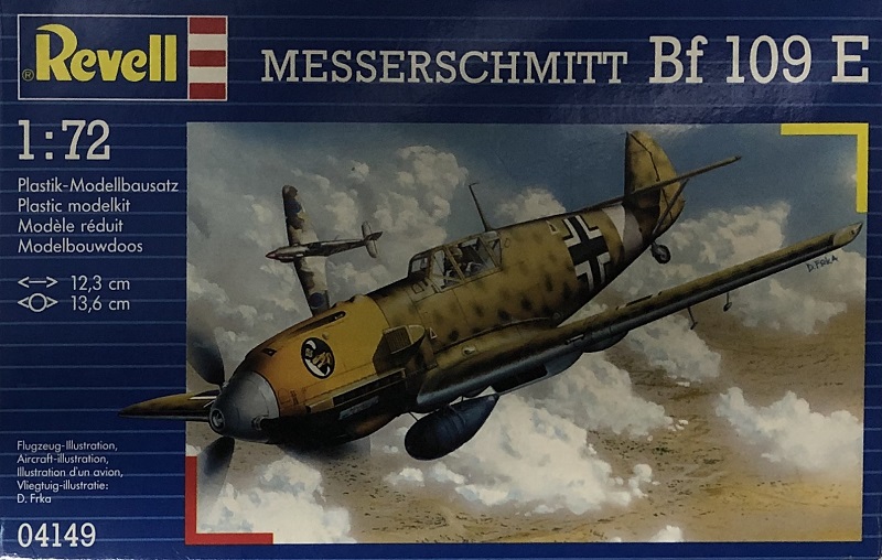 REV-04149 Revell 1/72 Messershmitt Bf-109E немецкий истребитель Второй мировой войны сборная модель *** SALE !! *** РАСПРОДАЖА !!