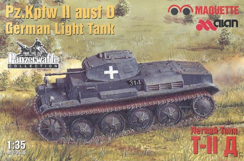 MAQ-3546 1/35 Немецкий легкий танк Pz.II Ausf.D