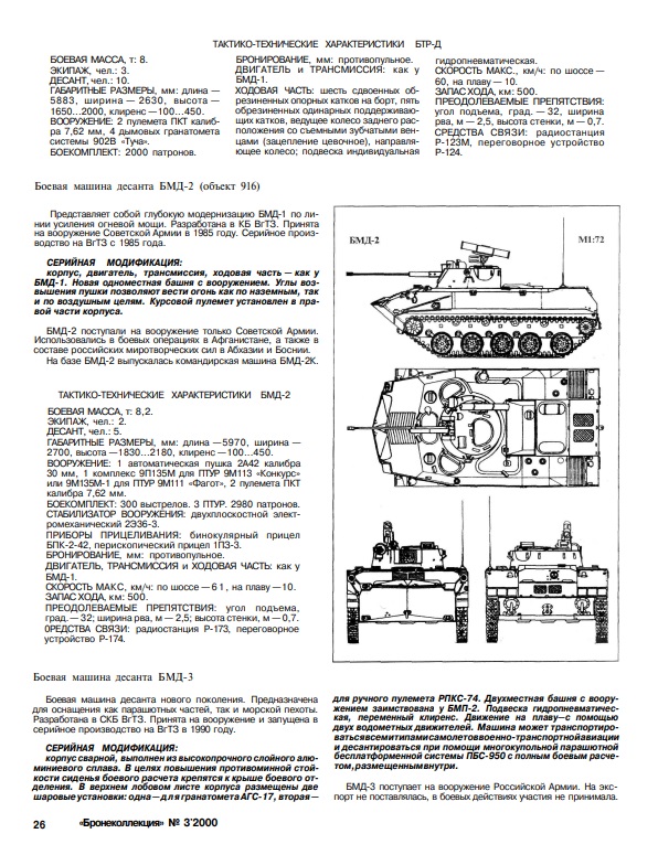 BKL-200003 Бронеколлекция 2000 №3 Советская бронетанковая техника 1945 - 1995 (часть 1)
