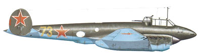 MAV-200301 Мир Авиации 2003 №1 (№30) (Вкладка: чертеж Туполев СБ-2М-100 и СБ-2М-103 масштаб 1/72, один лист, две стороны, формат А3)