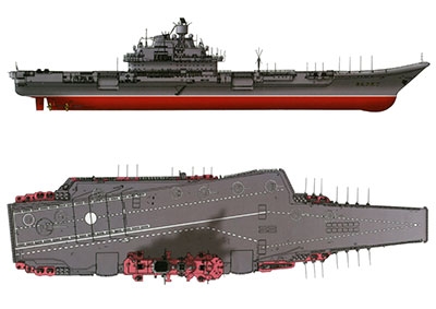 MKL-201108 Морская Коллекция 2011 №8 Авианосец `Варяг`. Долгий путь от `Риги` до `Ши-Лана` (Авторы - А.Н.Одайник, В.В.Костриченко)