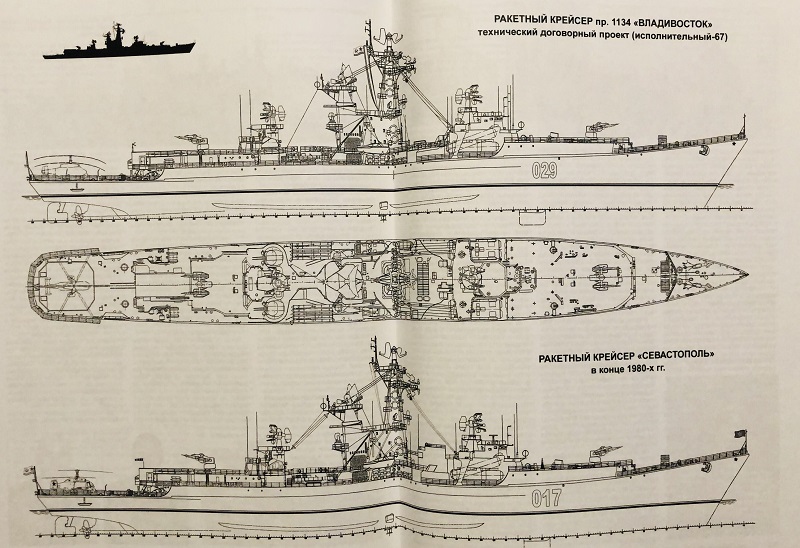 MKL-202202 Морская Коллекция 2022 №2 (№268) «Владивосток» и «Севастополь». Ракетные крейсера Тихоокеанского флота пр. 1134 (Автор - В.Н. Муратов)