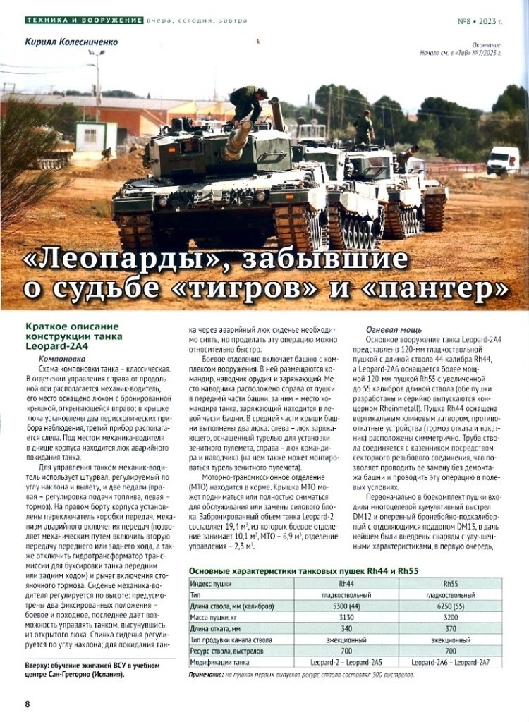 TVO-202308 Техника и Вооружение 2023 №8  Американская БМП M2 Bradley в контексте СВО на Украине. `Леопарды`, забывшие о судьбе `тигров` и `пантер` ~~ SALE ! РАСПРОДАЖА ! ~~